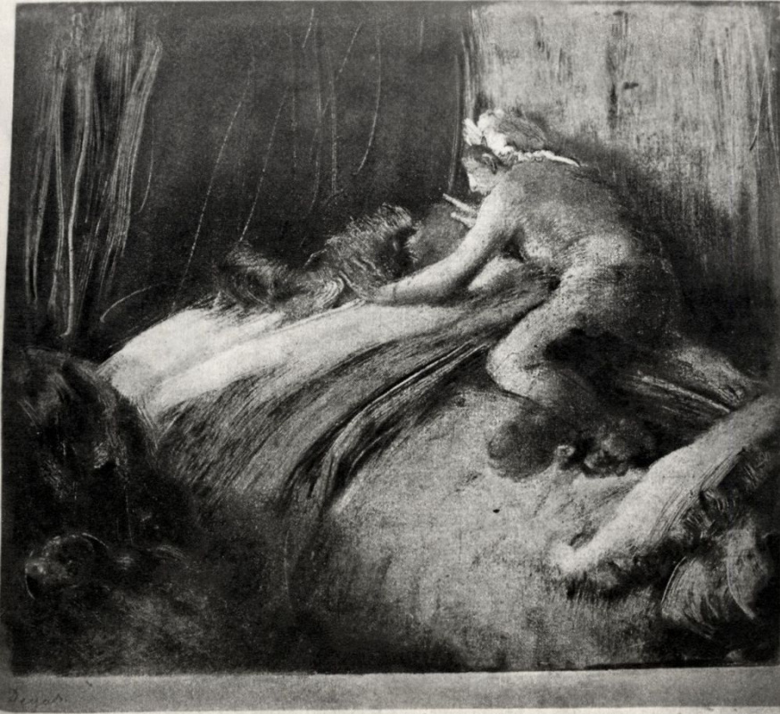 Edgar Degas. Sleep