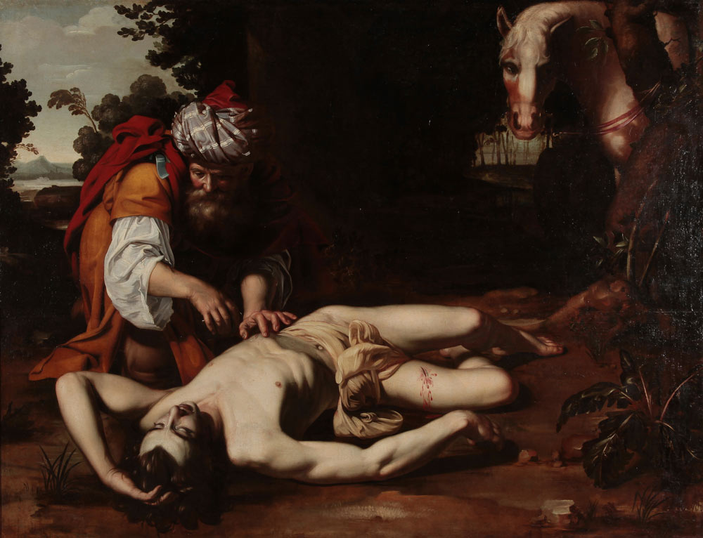 Unknown artist. The merciful Samaritan