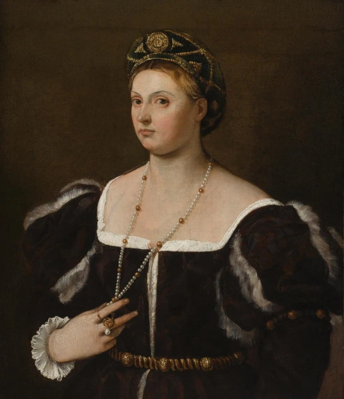 Titian Vecelli. Portrait of a Woman