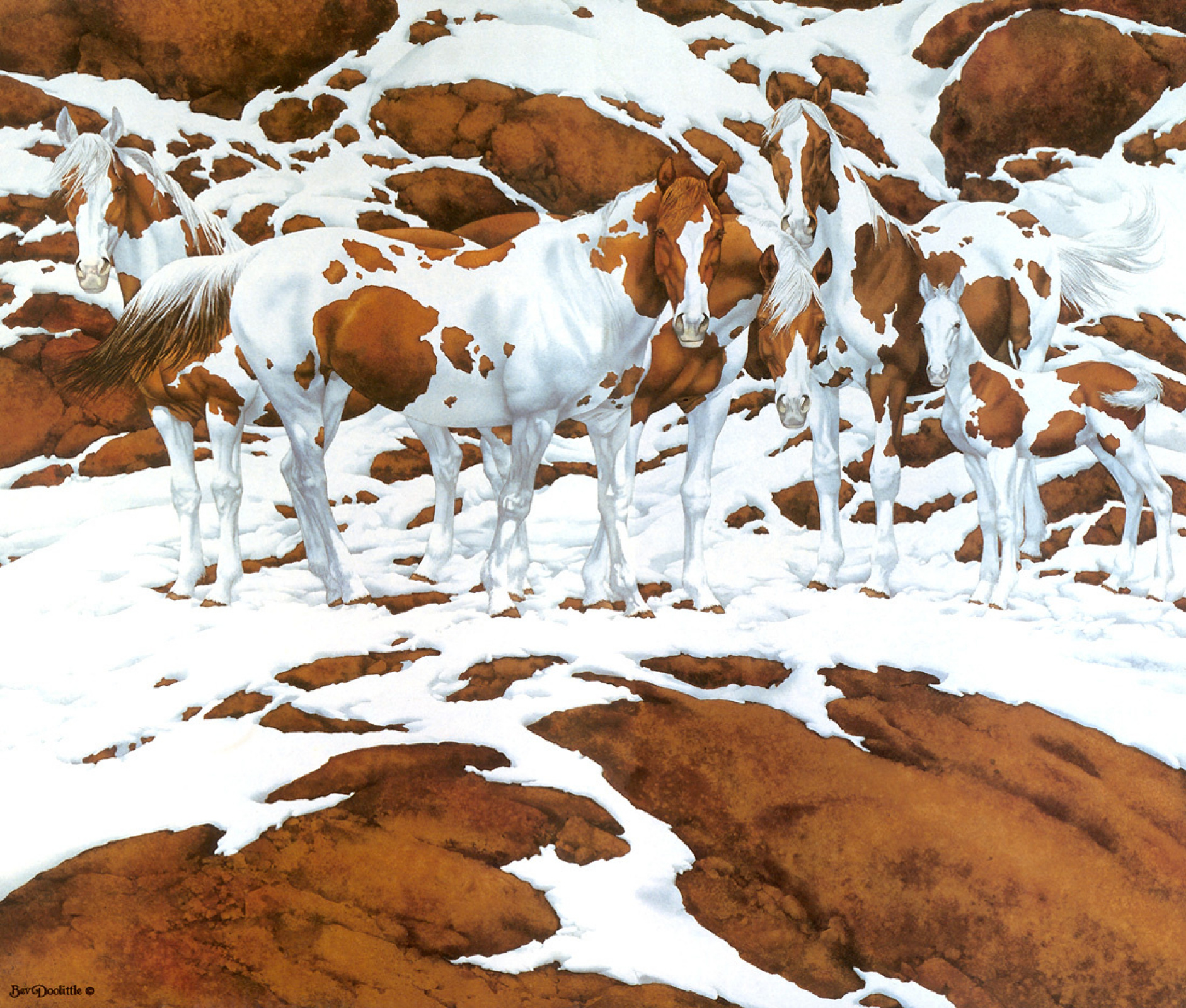 Horse by Bev Doolittle: History, Analysis & Facts | Arthive