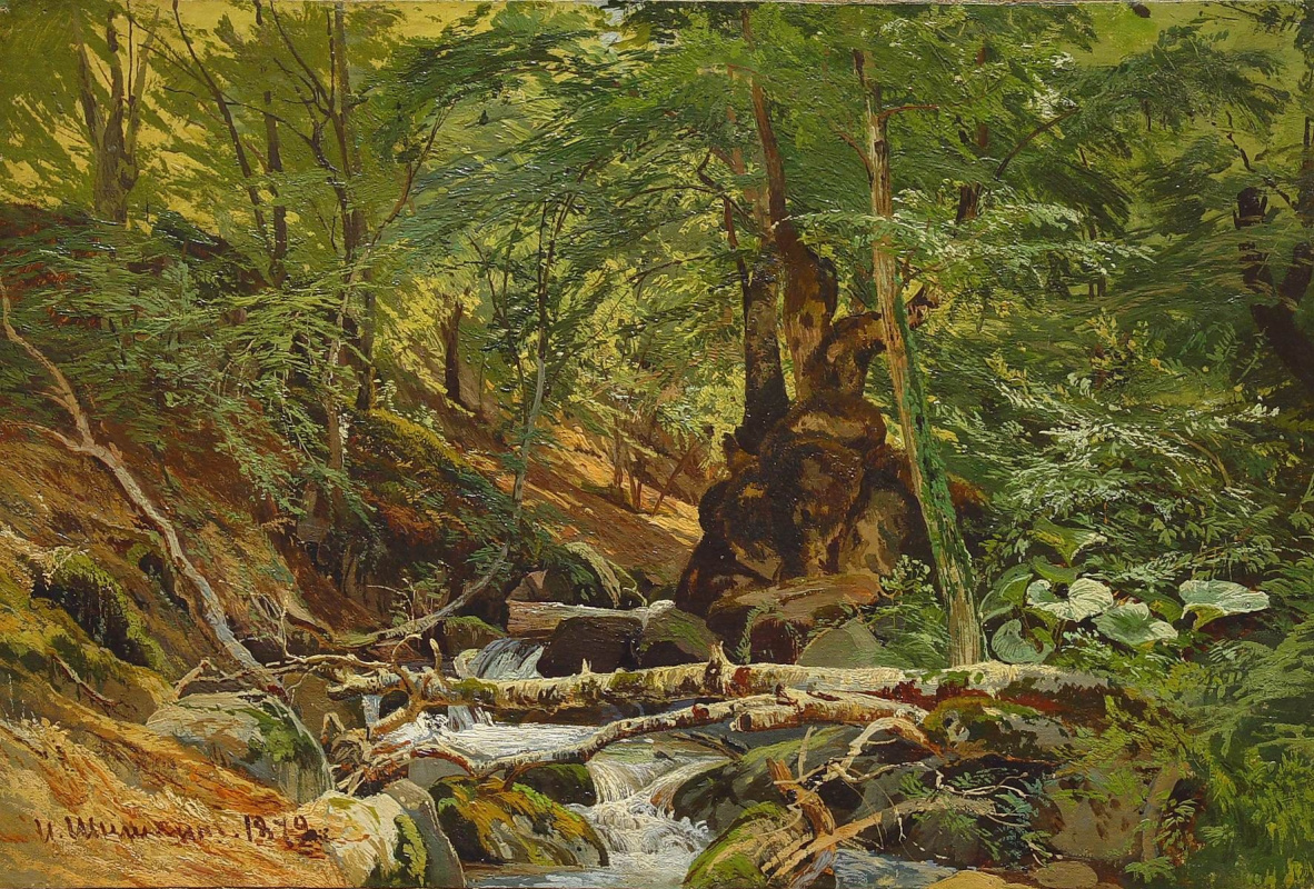 Ivan Ivanovich Shishkin. Forest landscape