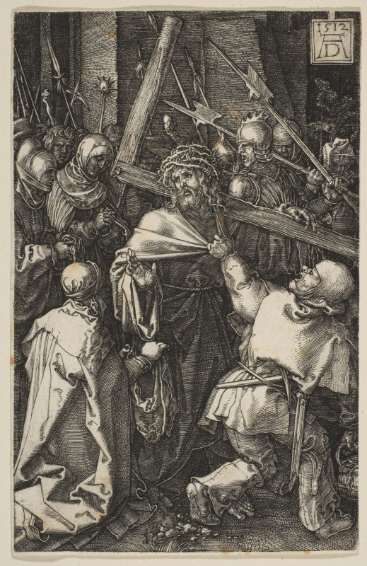 Albrecht Dürer. Christ carrying the cross. From the cycle "the passion of the Christ"