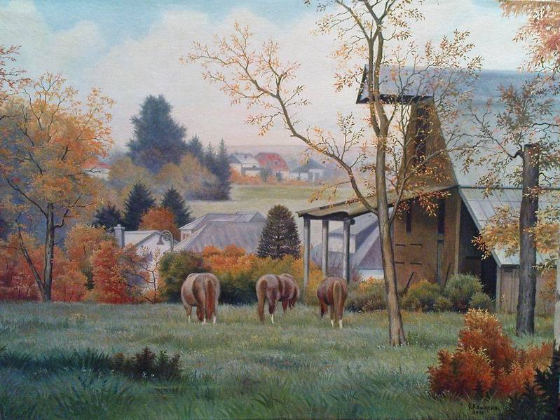 Stepan Vladimirovich Kashirin. "The farm". Luxembourg.