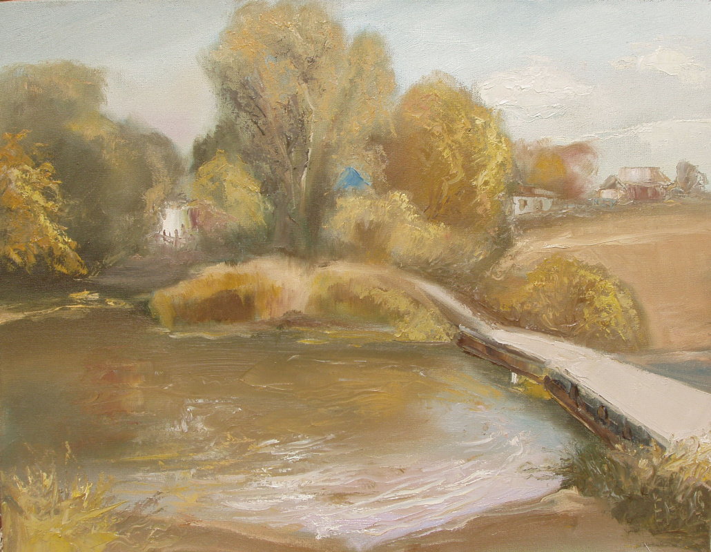 Elena Valyavina. Kumaksky Bridge