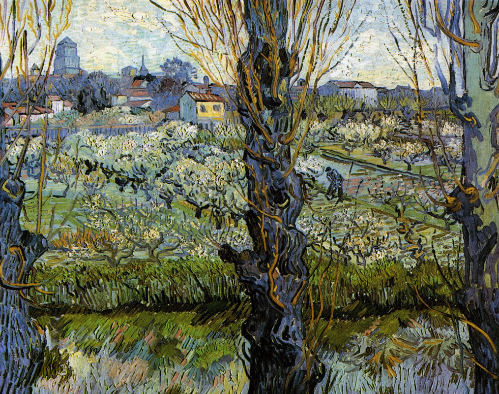 Vincent van Gogh. View of Arles