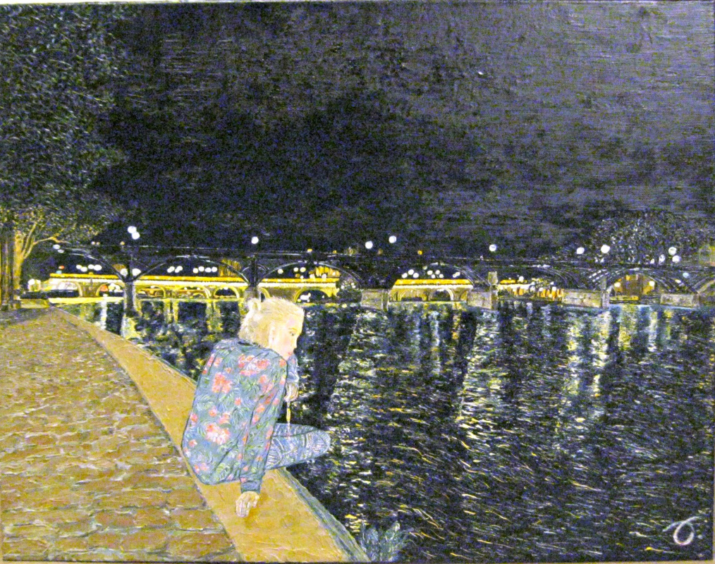 Eduard Поникаров. On the Seine (Paris)