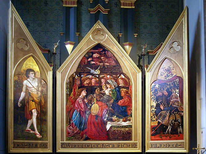 Of the seed of David. Triptych