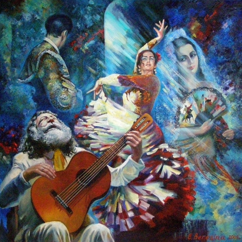 Elena Anatolyevna Berezina. Flamenco