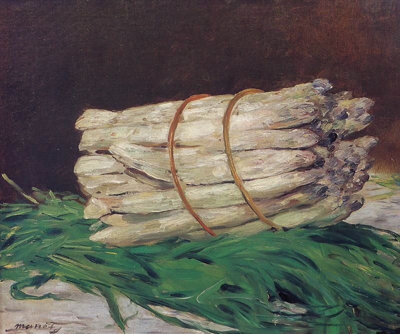 Edouard Manet. A bunch of asparagus