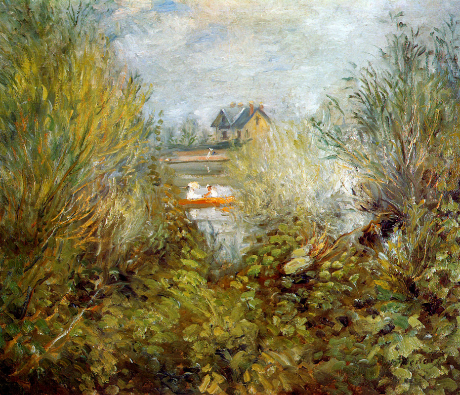 Pierre Auguste Renoir. Seine by Argenteuil