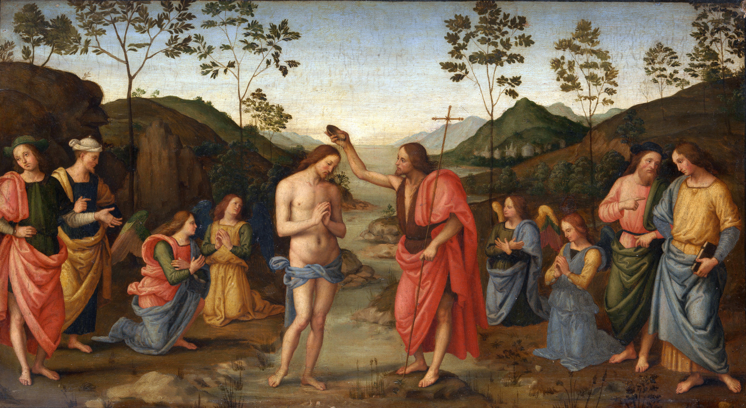 Pietro Perugino. The Baptism Of Christ