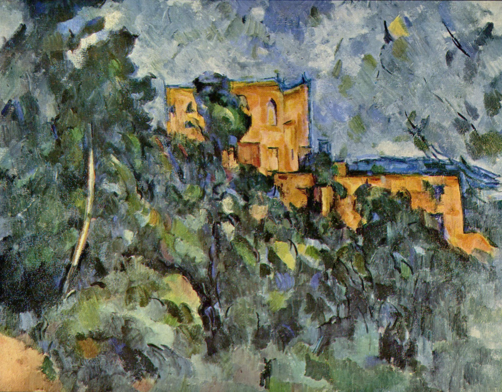 Paul Cezanne. Castle black