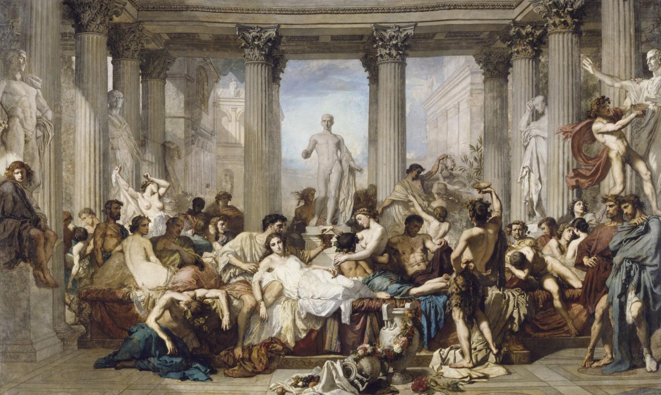 Thomas Couture. The Romans in their Decadence