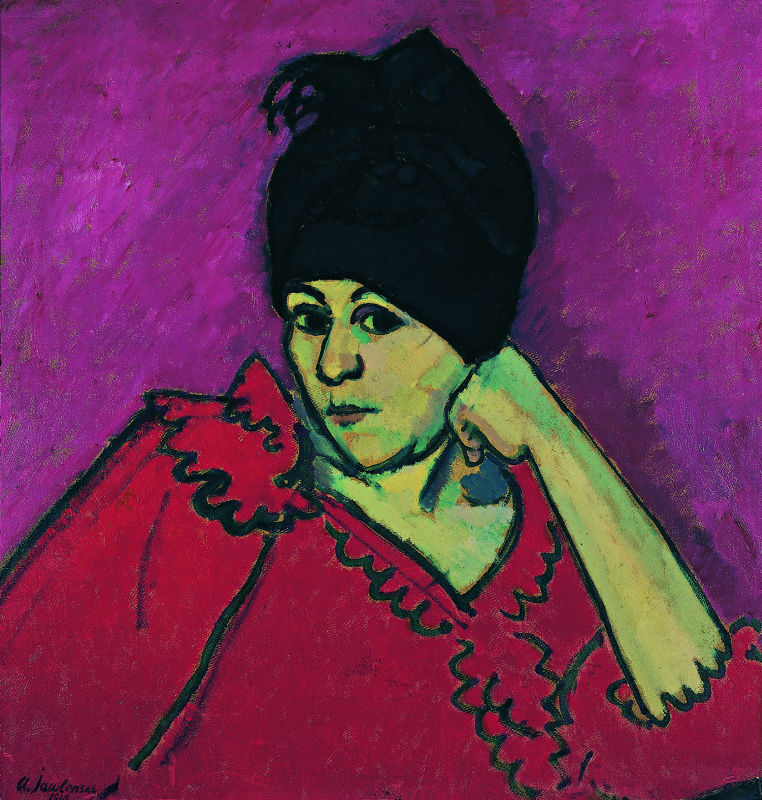 Alexej von Jawlensky. Elena in the blue turban