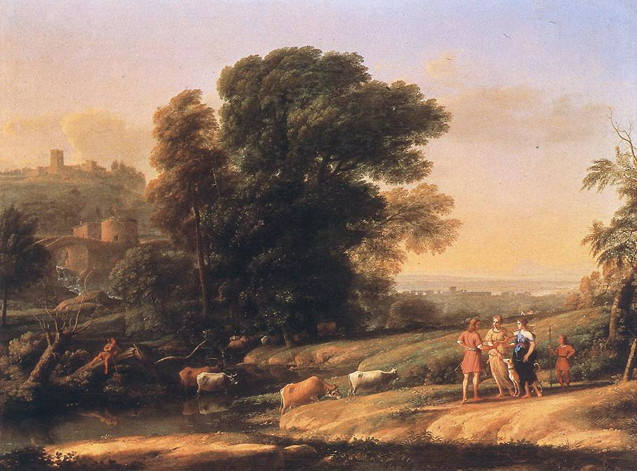Claude Lorrain. Landscape with Cephalus and procris