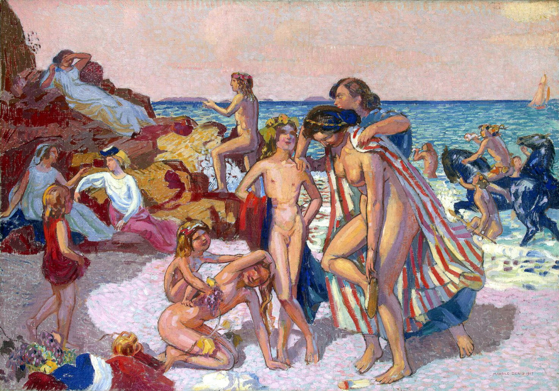 Maurice Denis. Bacchus and Ariadne