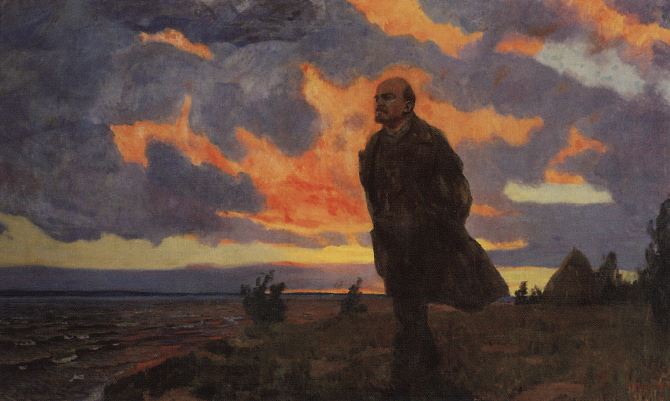 Arkady Alexandrovich Rylov. Lenin in Razliv