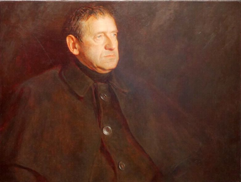 Retrato de un padre, artista Andrew Wyeth.