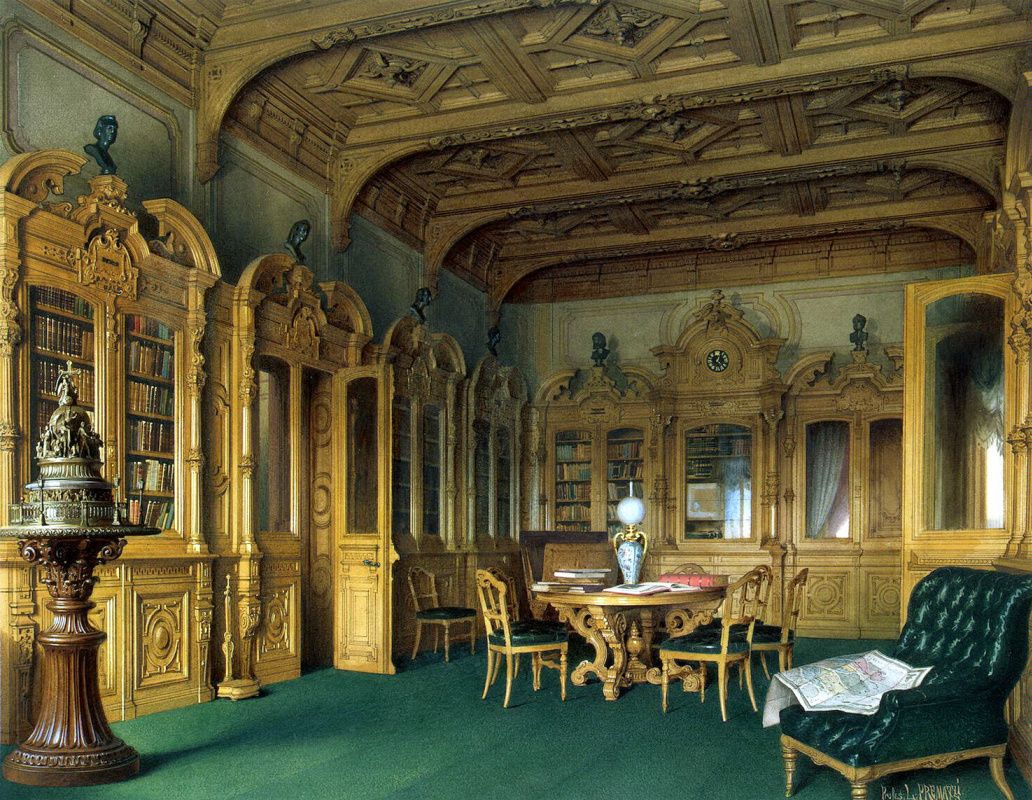 Luigi Premazzi. Mansion of Baron Stieglitz