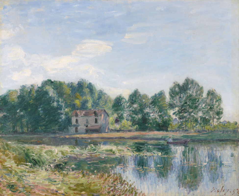 Alfred Sisley. Bank Luena