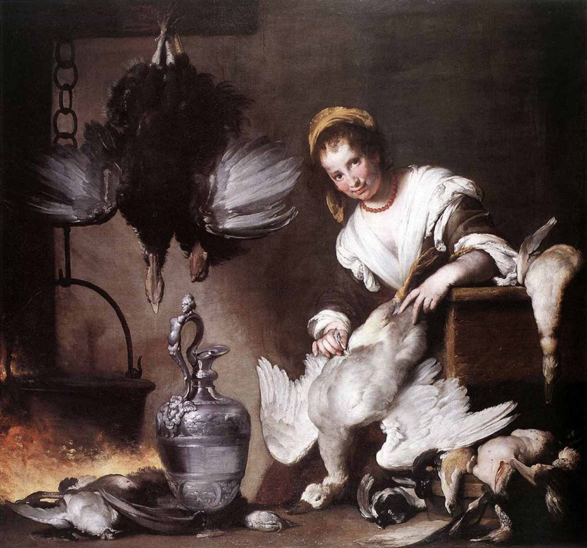 Bernardo Strozzi. Cook