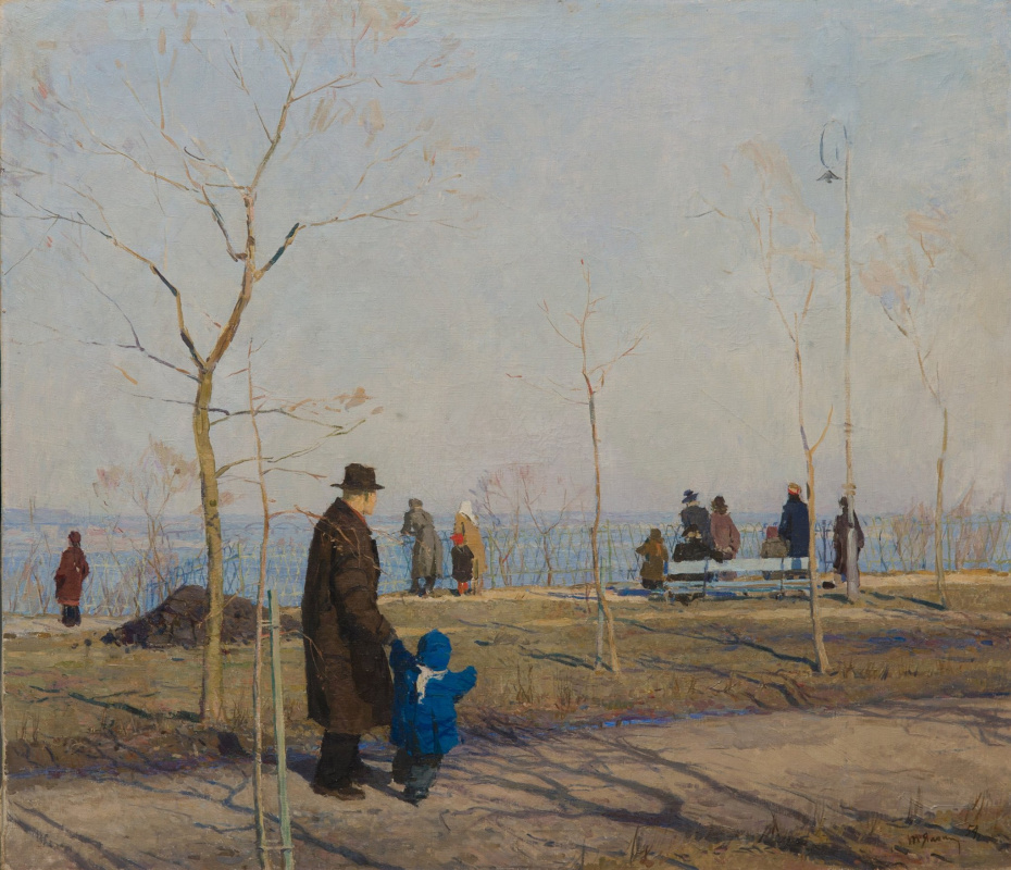 Tetyana Yablonska. On The Dnieper