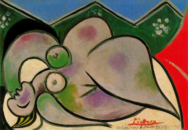 Pablo Picasso. Reclining woman