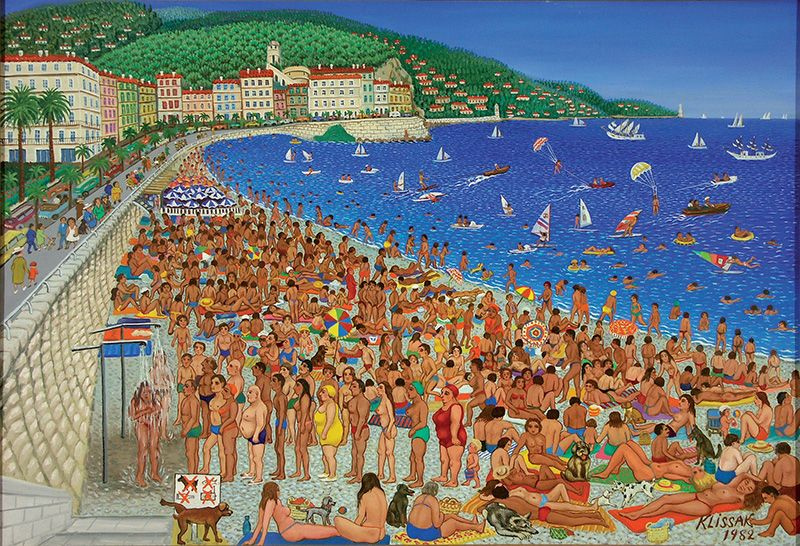 Jean Clissac. August in nice