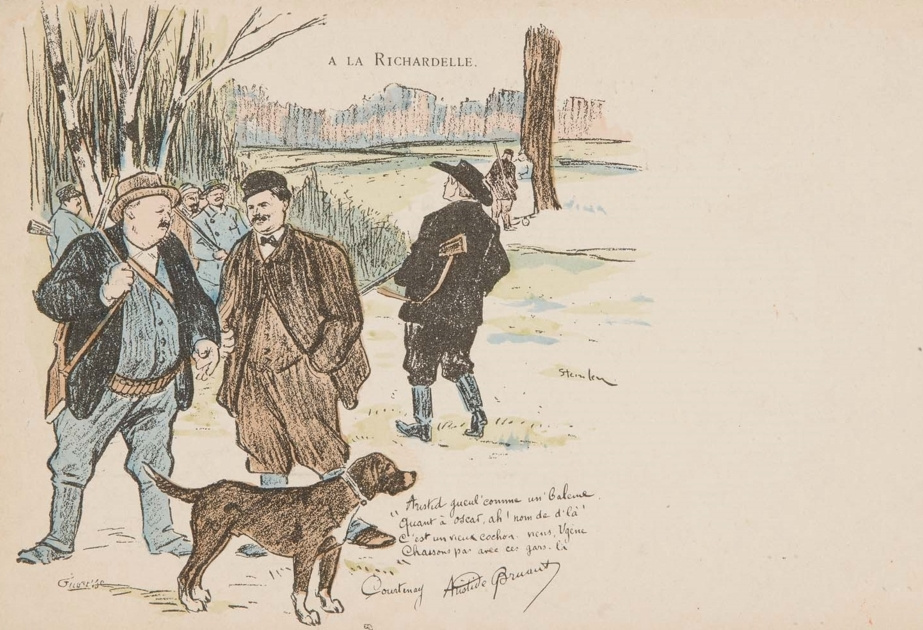 Theophile-Alexander Steinlen. Hunters