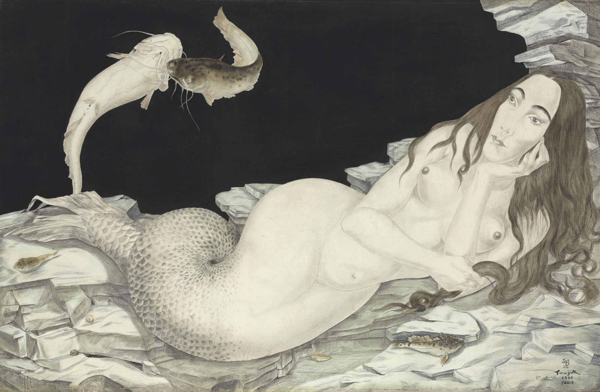 Tsuguharu Foujita (Léonard Fujita). The Siren