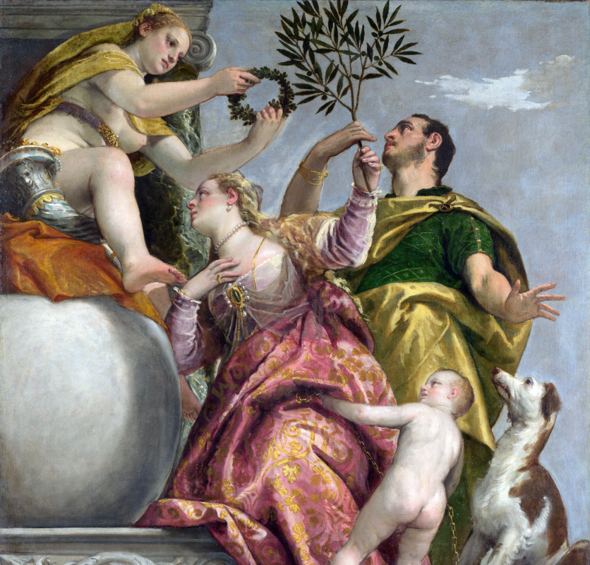 Paolo Veronese. Four allegories of Love. Happy marriage