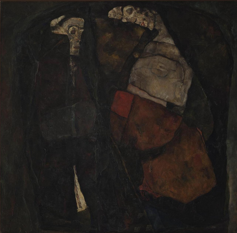 Egon Schiele. Pregnant and death