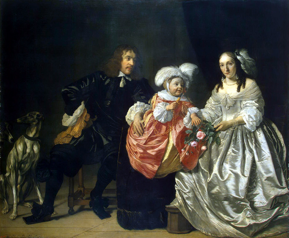 Bartholomeus van der Gelst. Family portrait