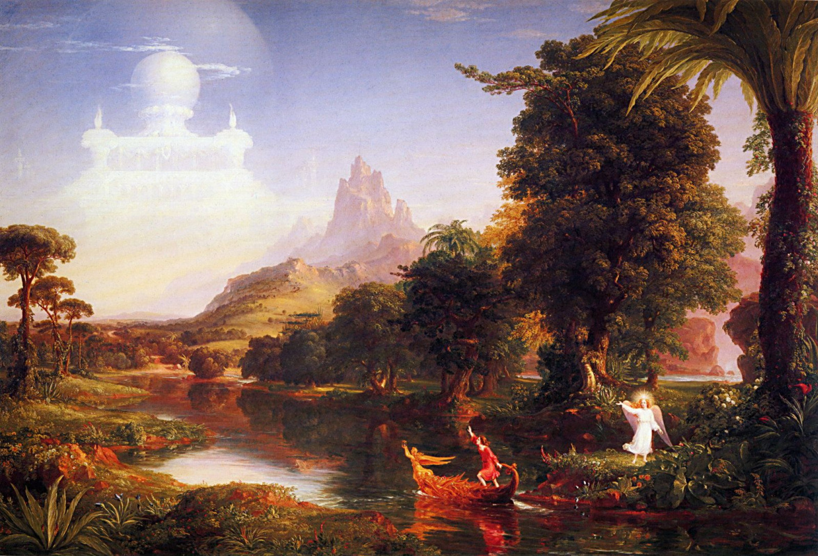 Thomas Cole. The journey of life. Youth