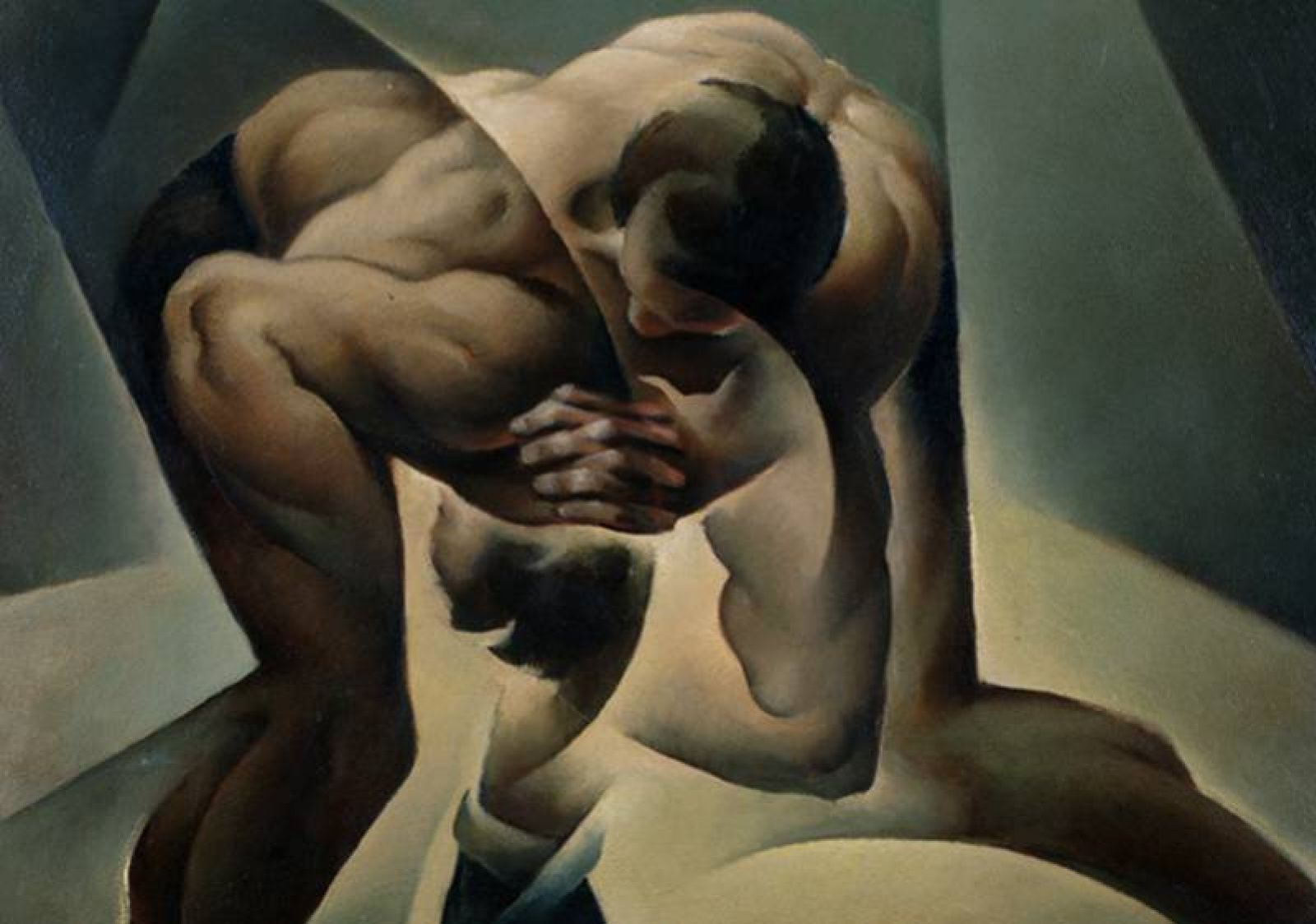 Greco-Roman wrestling, 1935 by Tullio Krali: History, Analysis & Facts |  Arthive