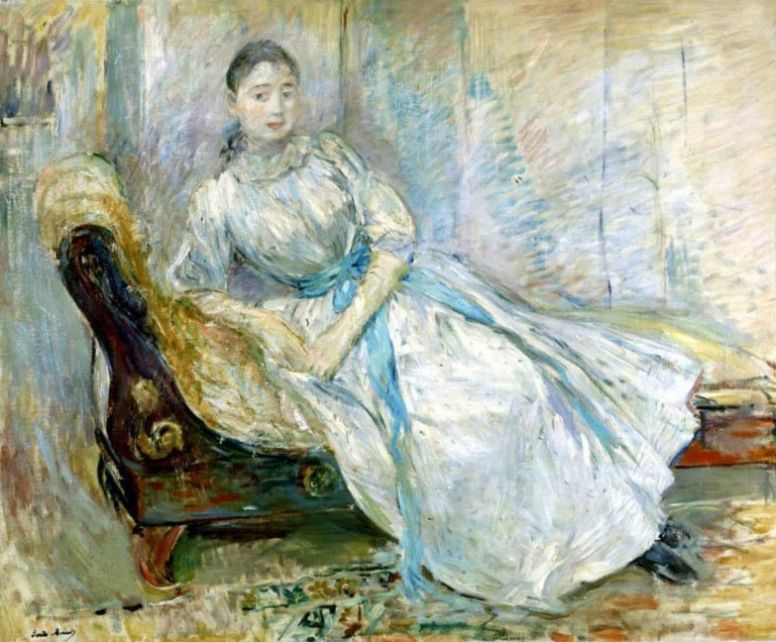 Berthe Morisot. Madame Albin Sarnicola in the Studio