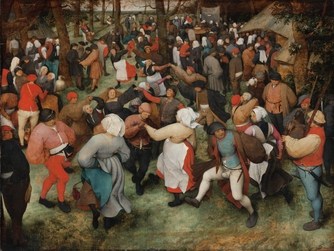 Pieter Bruegel The Elder. A wedding dance
