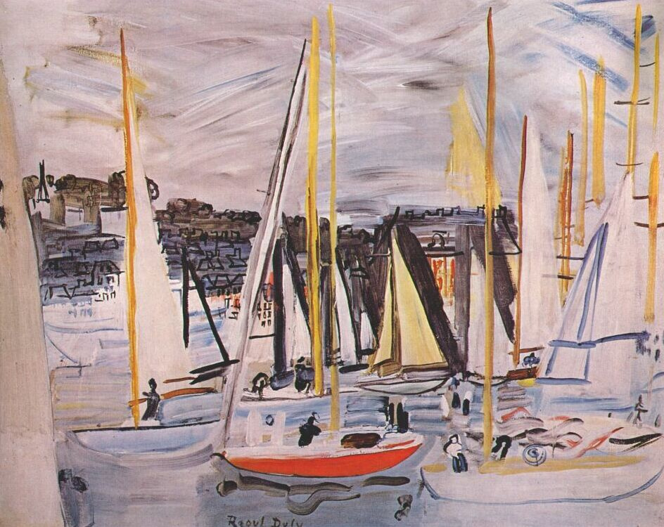 Raoul Dufy. Harbour