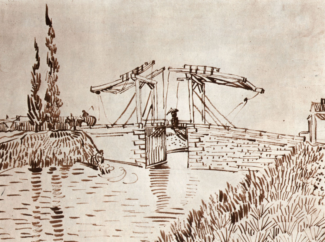 Vincent van Gogh. Arles bridge