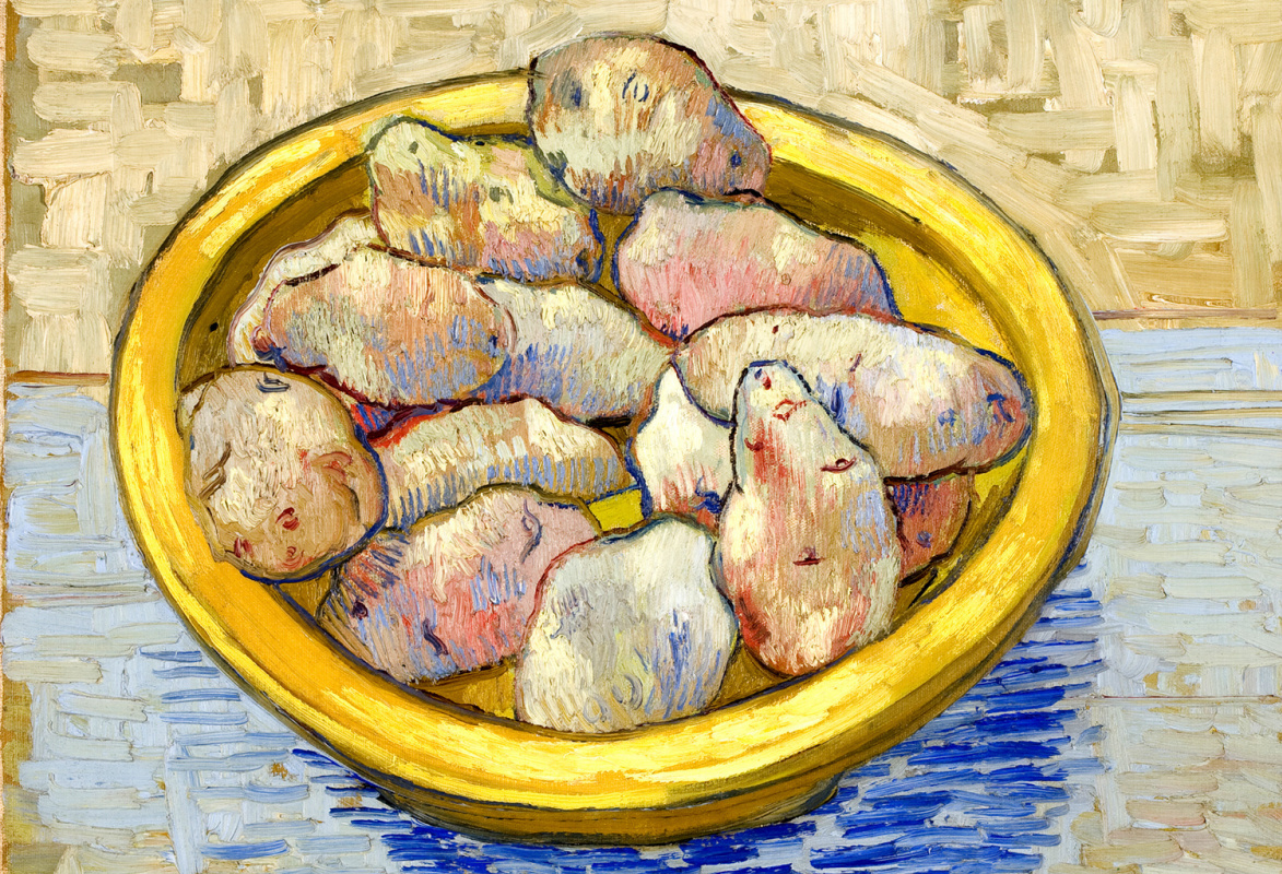 Vincent van Gogh. Still life with potatoes
