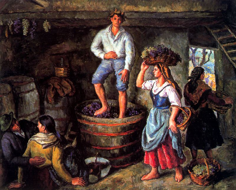 Juan Luis Lopez Garcia. The production of wine