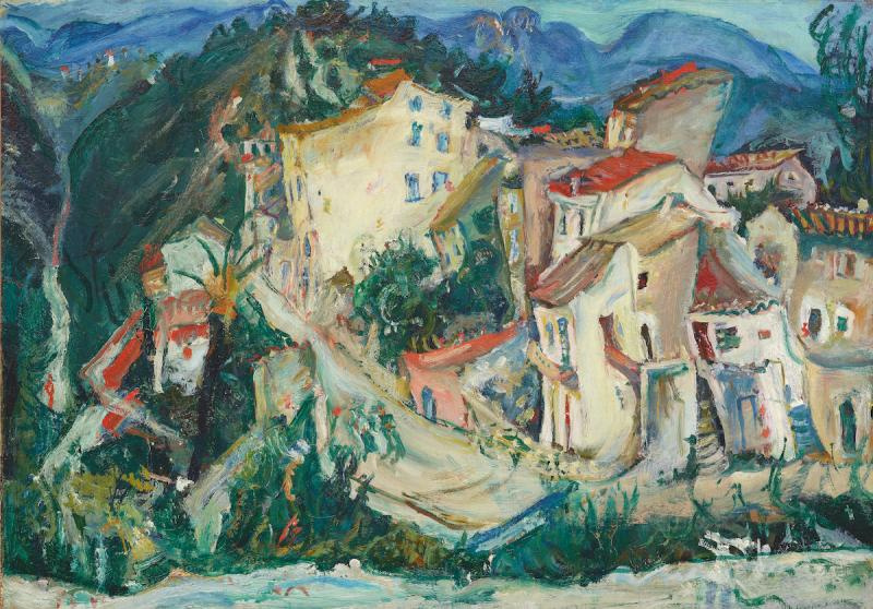 Chaim Soutine. Landscape Cagnes