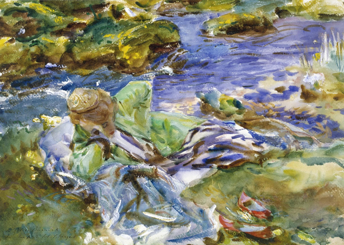 John Singer Sargent. Turk at the Creek