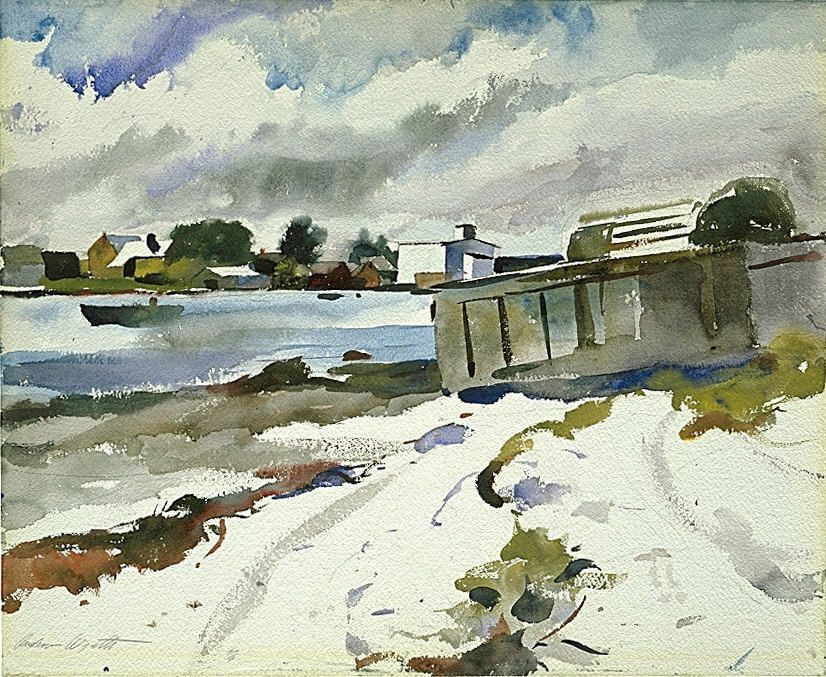 Andrew Wyeth. Transport for lobsters.