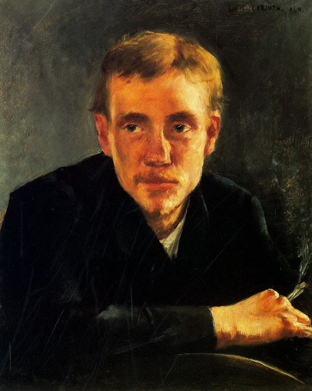 Portrait of the artist eugène gorge regional