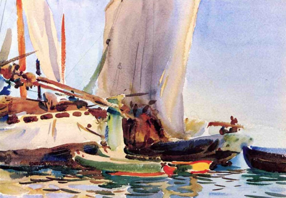 John Singer Sargent. Giudecca