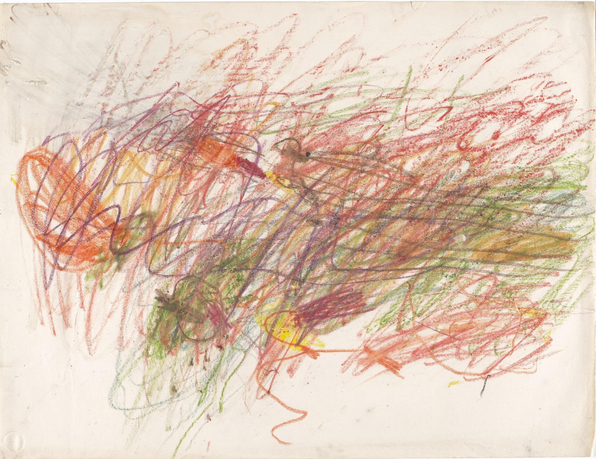 Unaltd, 1954, 63×48 cm by Cy Twombly: History, Analysis