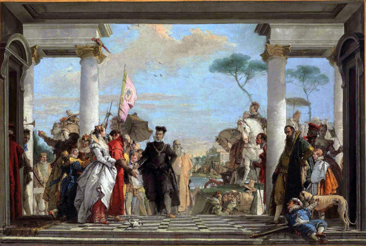 Arrival of Henry III to the Villa Contarini