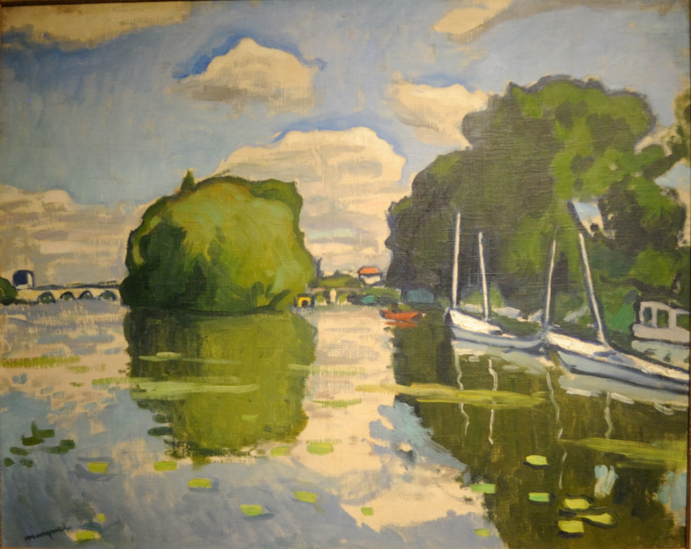 Albert Marquet. The Seine at Poissy