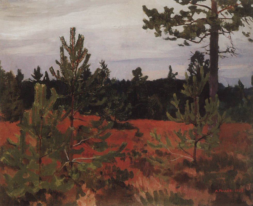 Arkady Alexandrovich Rylov. Pine and Heather